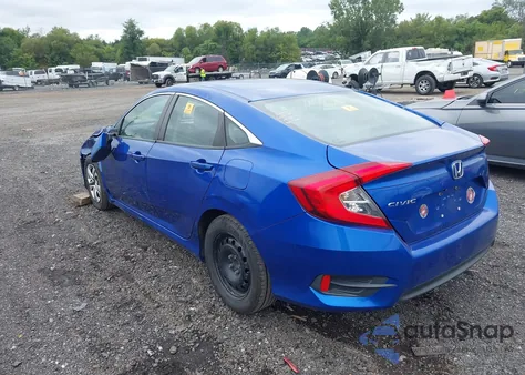 2017 Honda Civic Lx из США, поврежденный, VIN 19XFC2F56HE210170